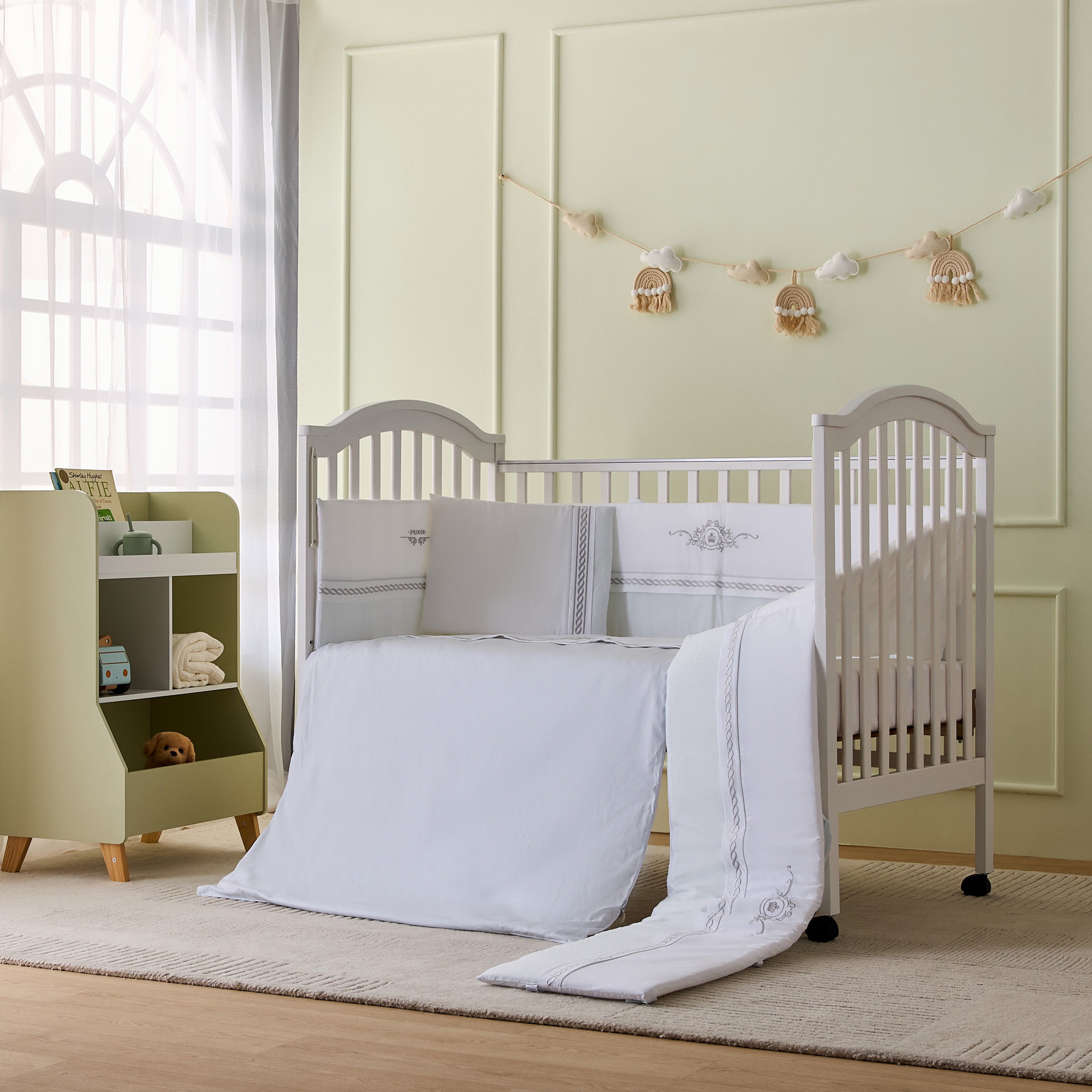 Funnababy Prince Printed 7-Piece Bedding Set-baby-nursery-babybedding-image-1