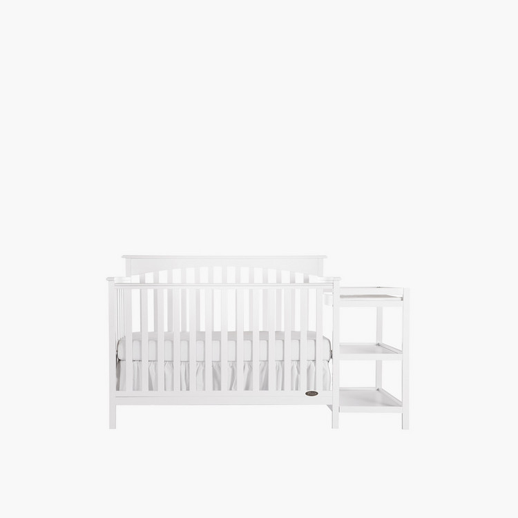 Dream On Me Chloe 3-in-1 Convertible Crib with Changer