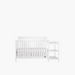 Dream On Me Chloe Grey 3-In-1 Convertible Wooden Crib with Changer (Up to 5 years)-Baby Cribs-thumbnail-7