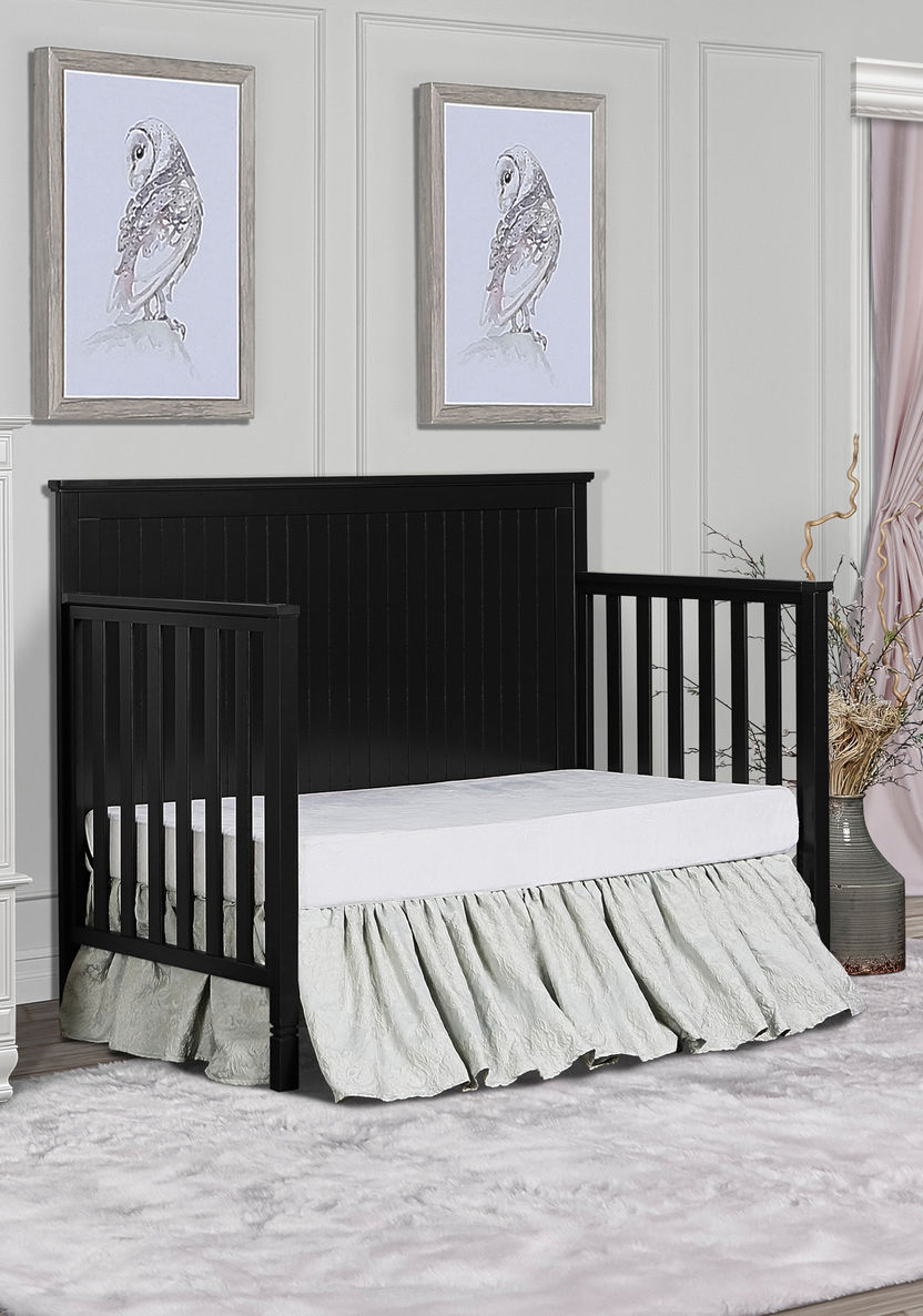 Dream On Me Alexa 5-In-1 Convertible Crib - Grey (Up to 5 years)-Baby Cribs-image-2
