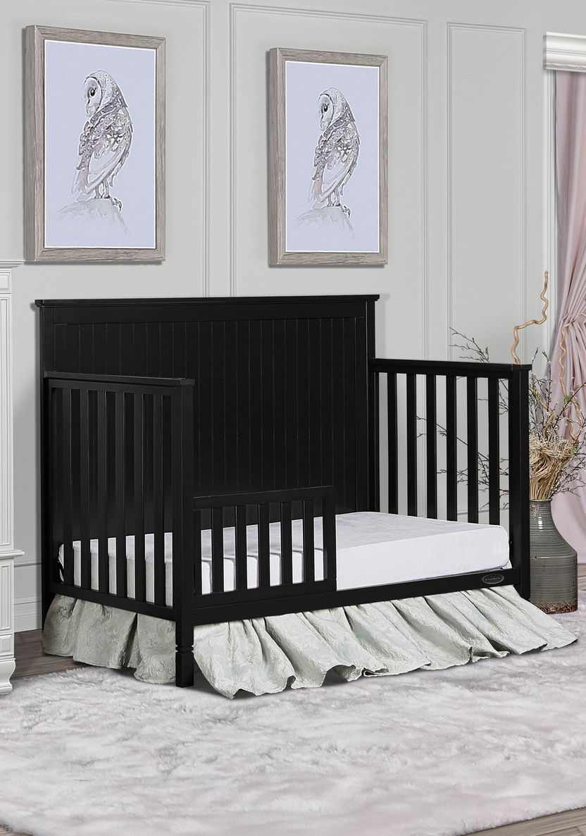 Dream On Me Alexa 5-In-1 Convertible Crib - Grey (Up to 5 years)-Baby Cribs-image-7