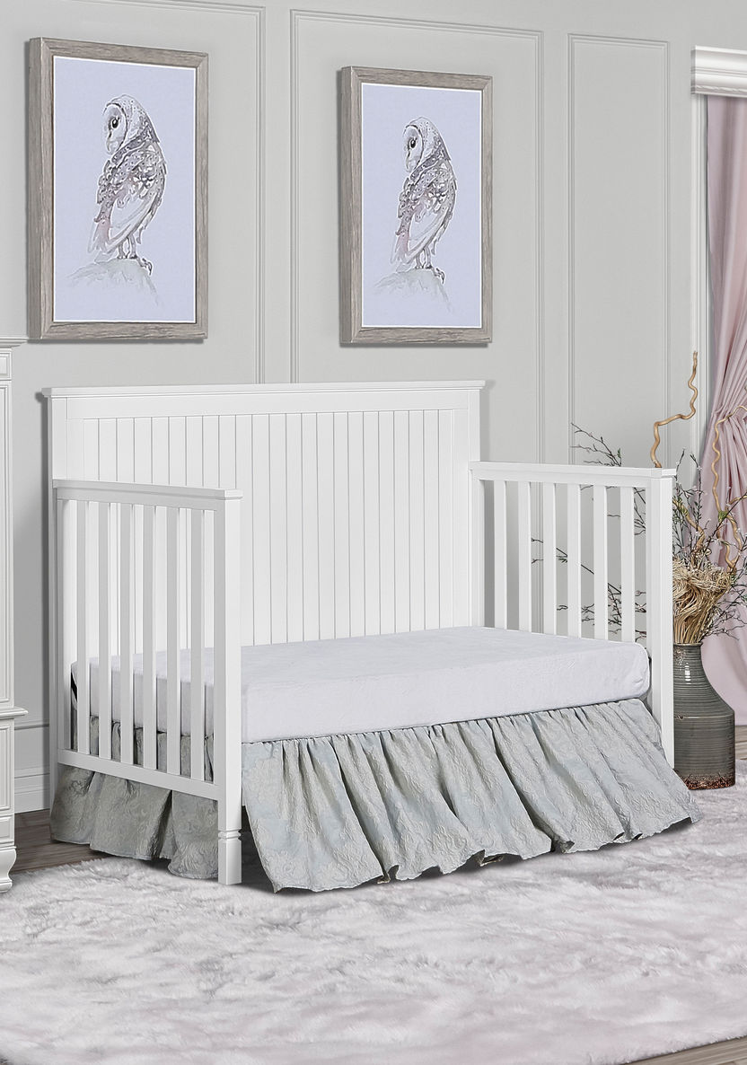 Dream On Me Alexa 5-In-1 Convertible Crib - Grey (Up to 5 years)-Baby Cribs-image-1