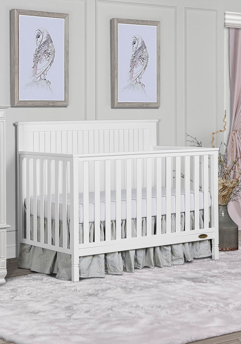 Dream On Me Alexa 5-In-1 Convertible Crib - Grey (Up to 5 years)-Baby Cribs-image-7