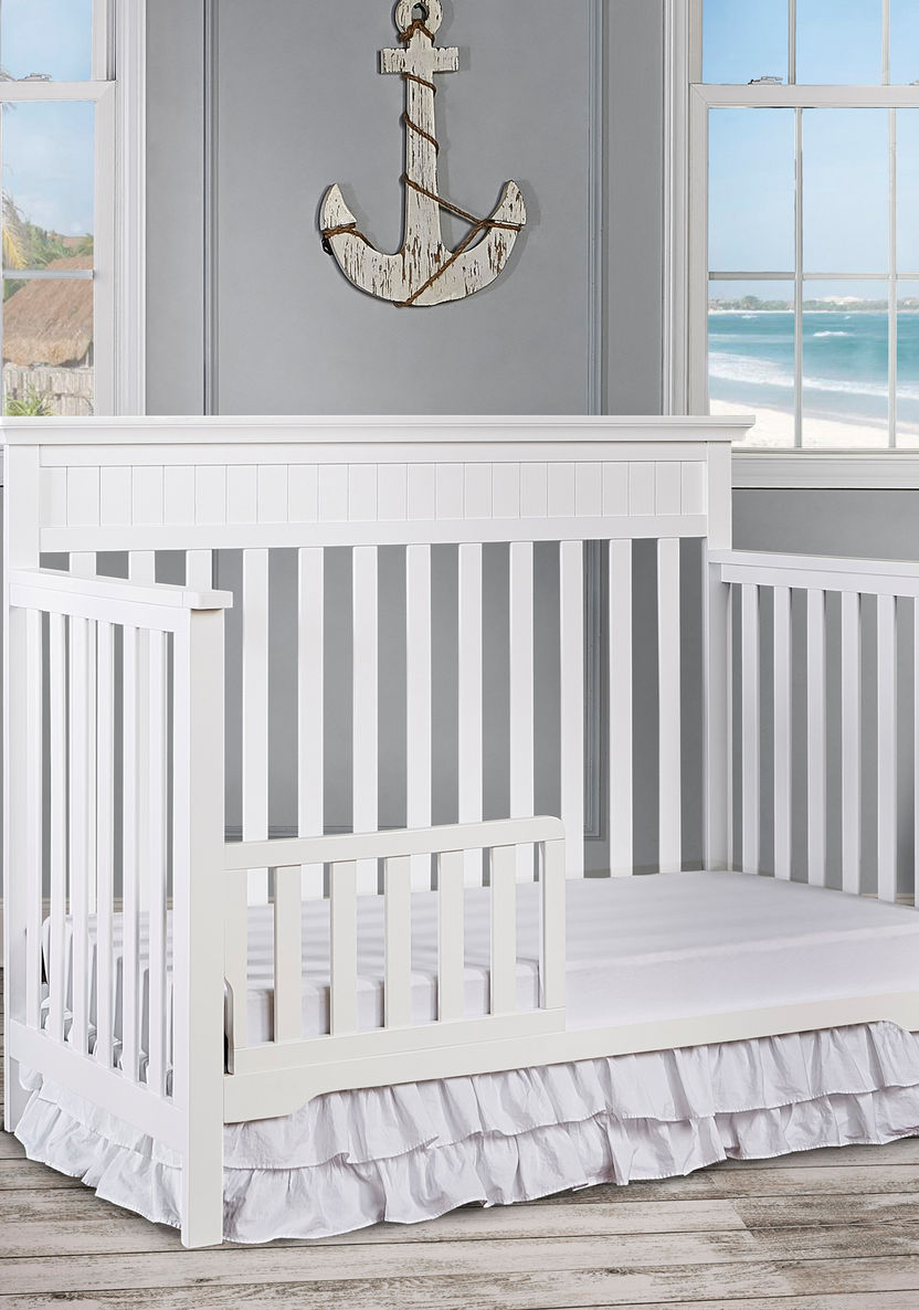 Dream On Me Cheasapeake Grey 3-in-1 Convertible Wooden Crib (Up to 5 years)-Baby Cribs-image-5