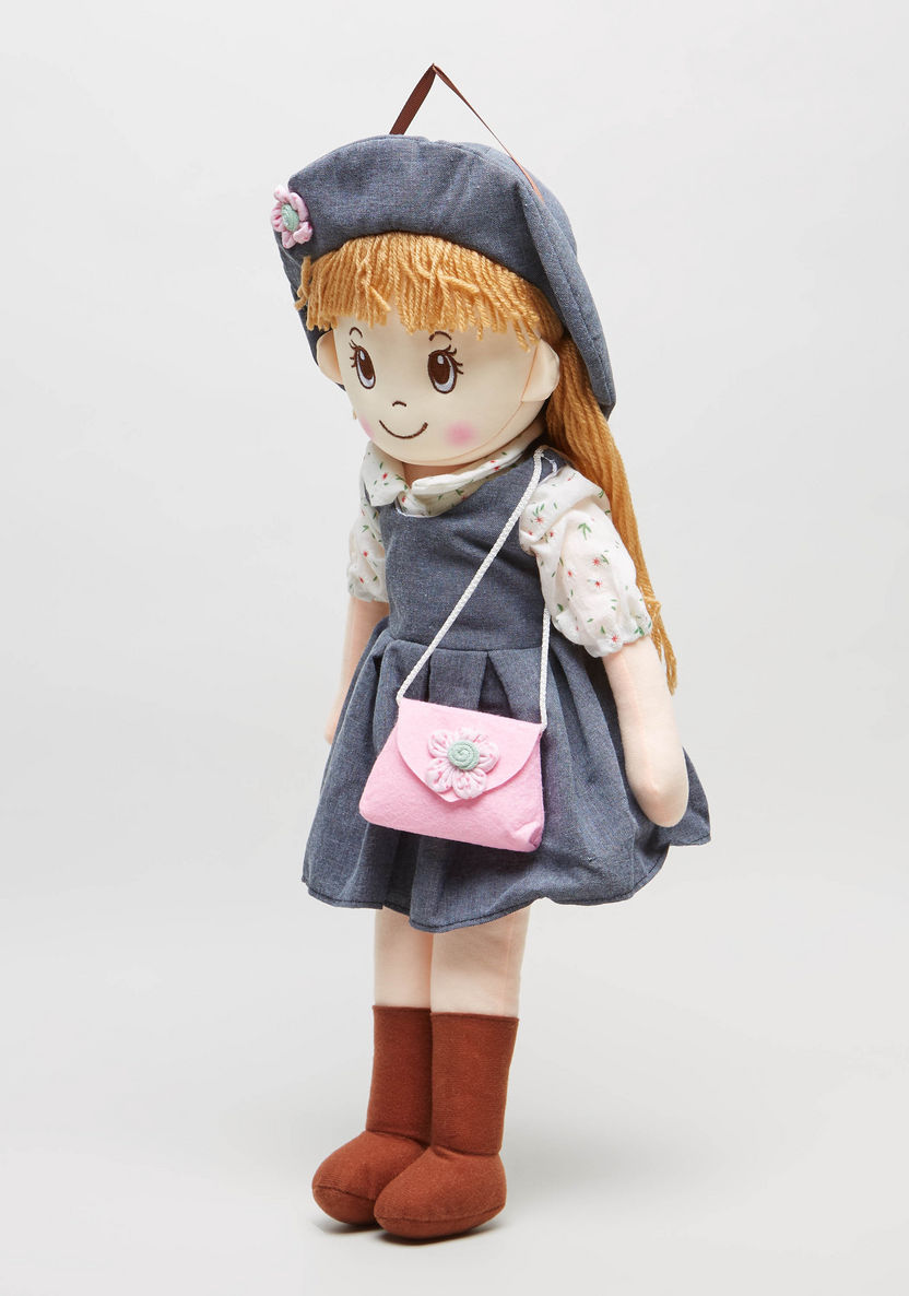Juniors Rag Doll with Bag - 50 cms-Dolls and Playsets-image-0