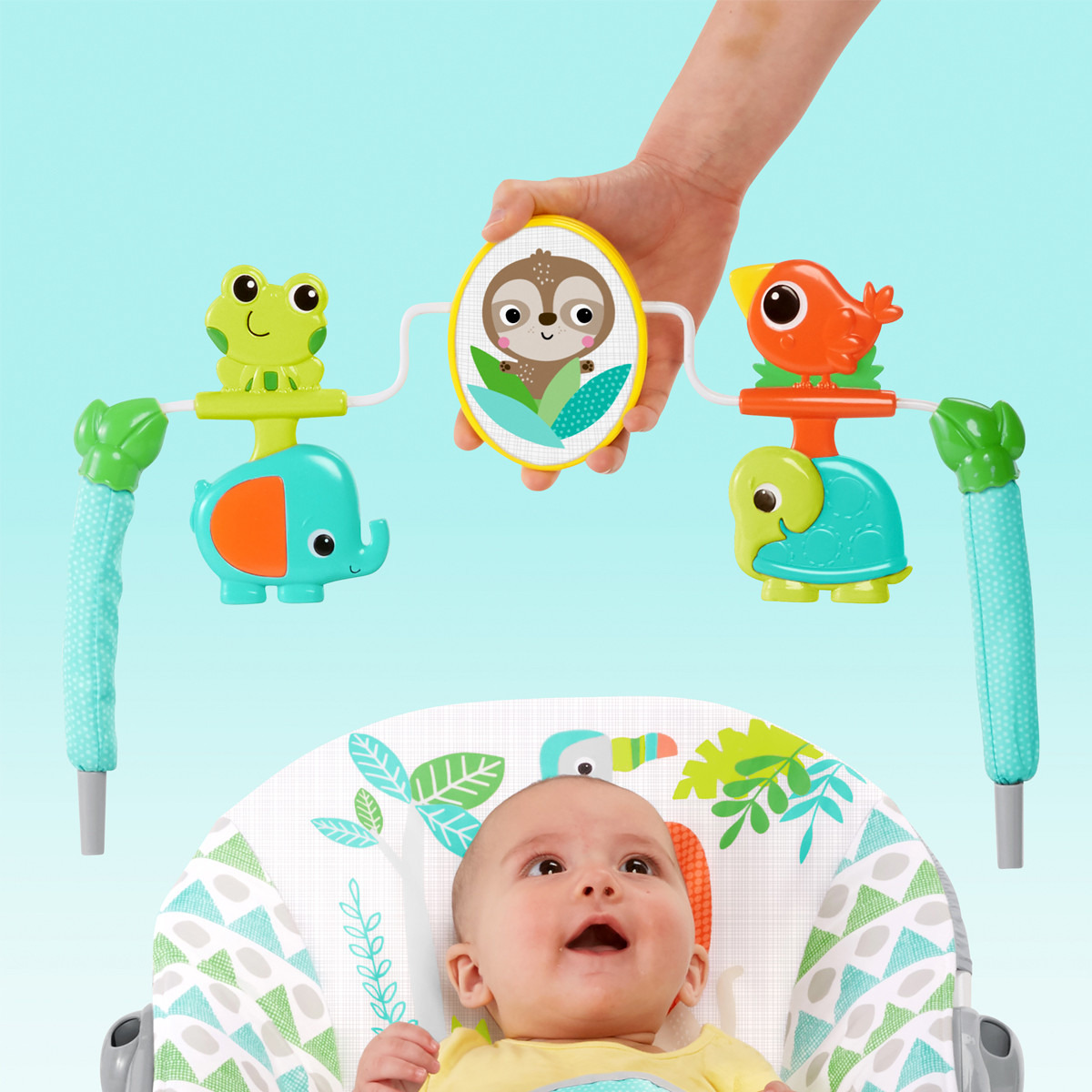 Spinnin safari 2024 vibrating bouncer