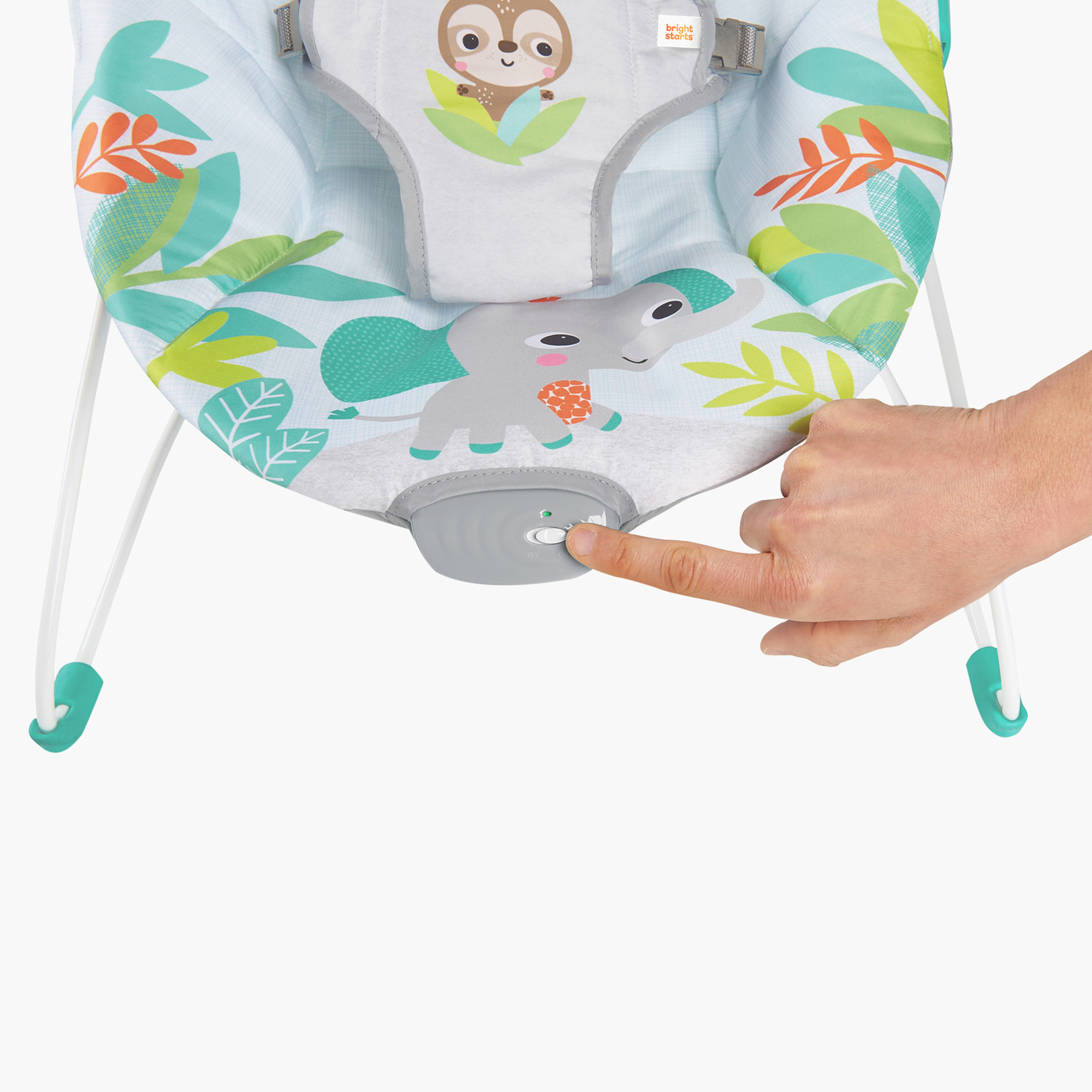 Bright Starts Rainforest Vibes Vibrating Bouncer-baby-infantactivity-bouncers-image-6