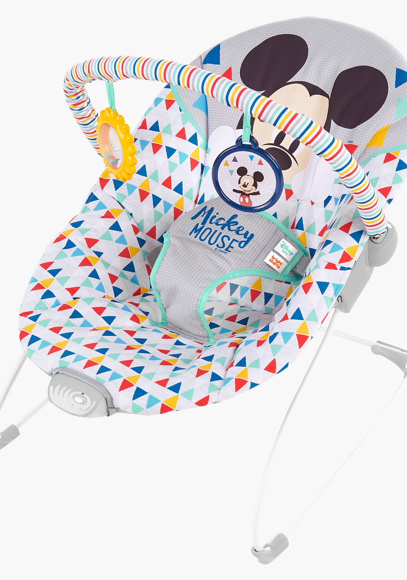 Bright Starts Mickey Mouse Print Baby Bouncer-Baby and Preschool-image-0
