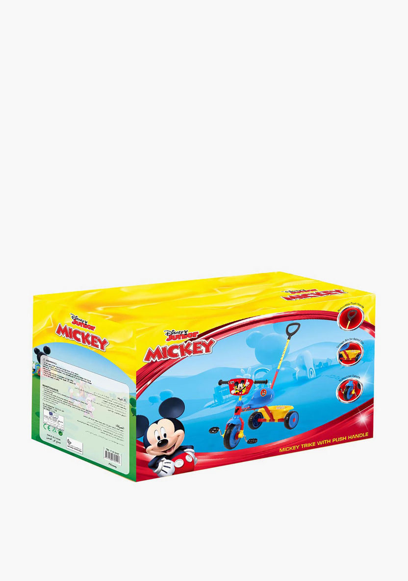 Disney Mickey Mouse Trike with Push Handle-Bikes and Ride ons-image-3