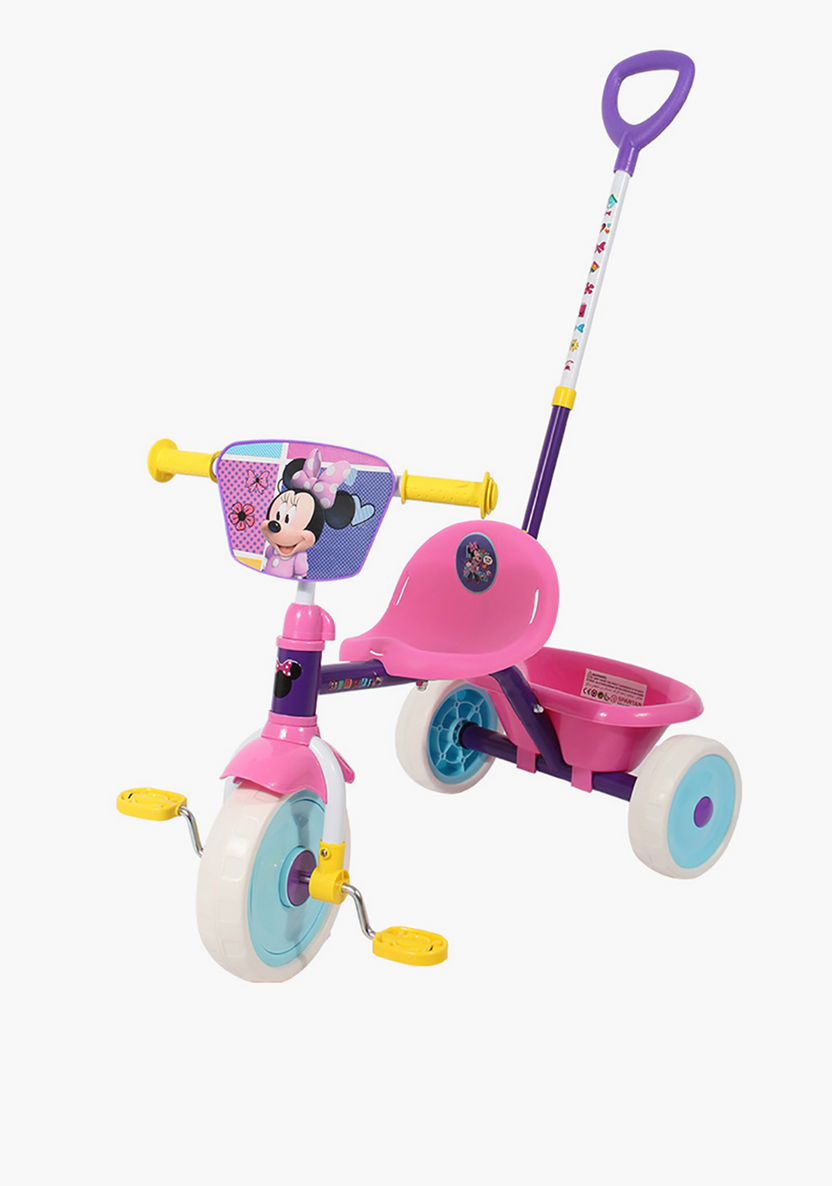 Disney Minnie Mouse Trike with Push Handle-Bikes and Ride ons-image-0