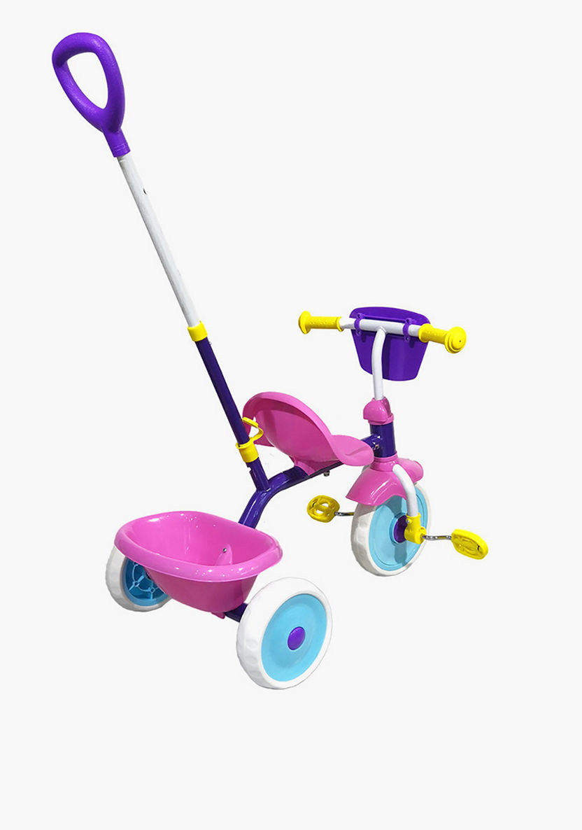 Disney Minnie Mouse Trike with Push Handle-Bikes and Ride ons-image-2
