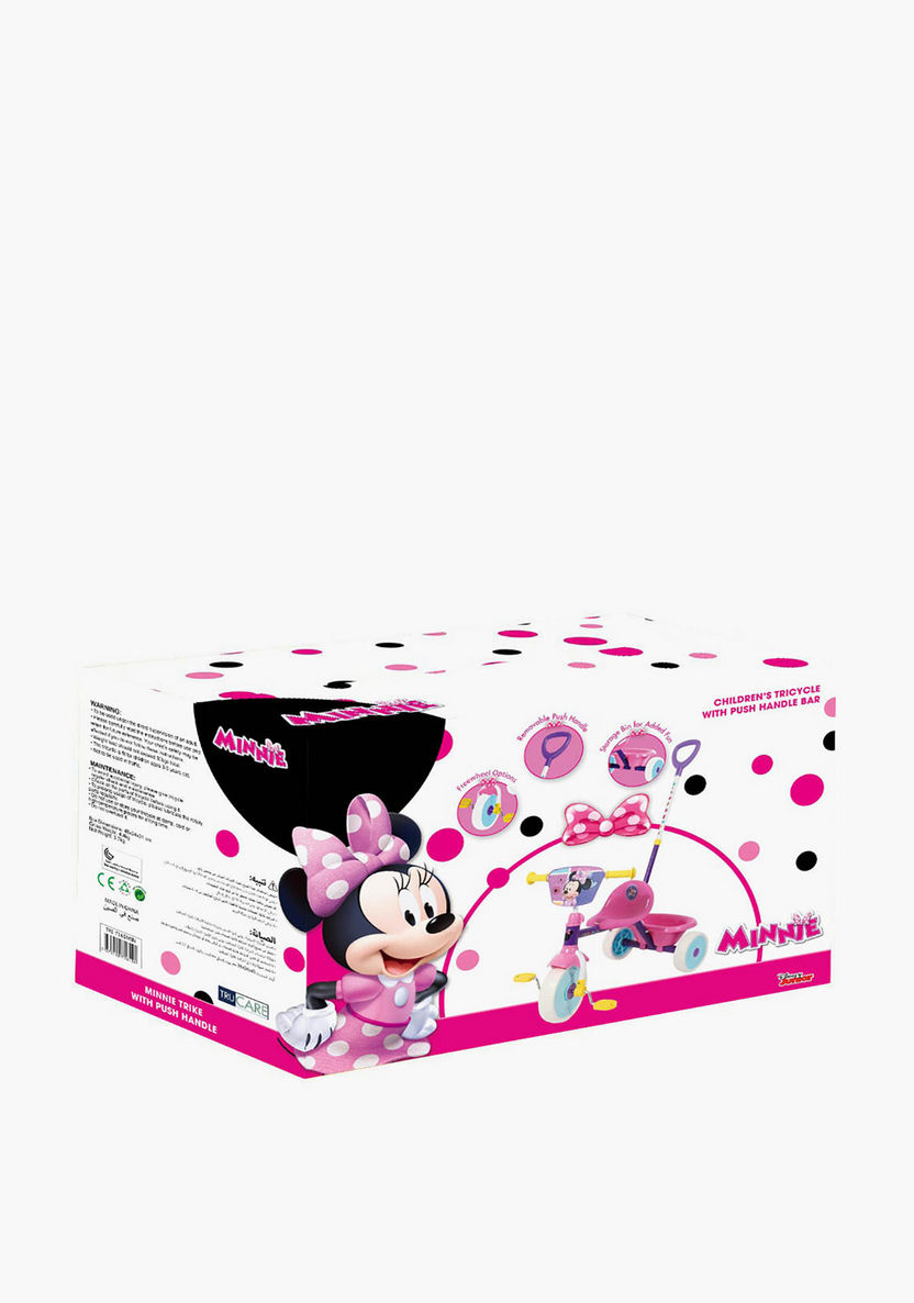 Disney Minnie Mouse Trike with Push Handle-Bikes and Ride ons-image-3