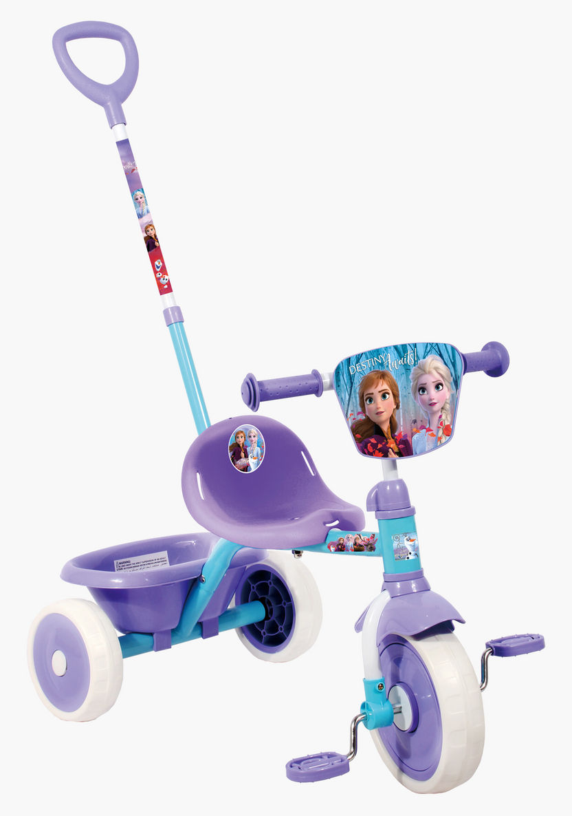 Disney Frozen Trike with Push Handle-Bikes and Ride ons-image-3