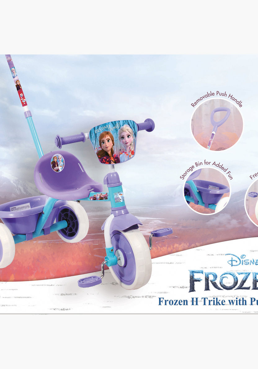 Disney Frozen Trike with Push Handle-Bikes and Ride ons-image-5