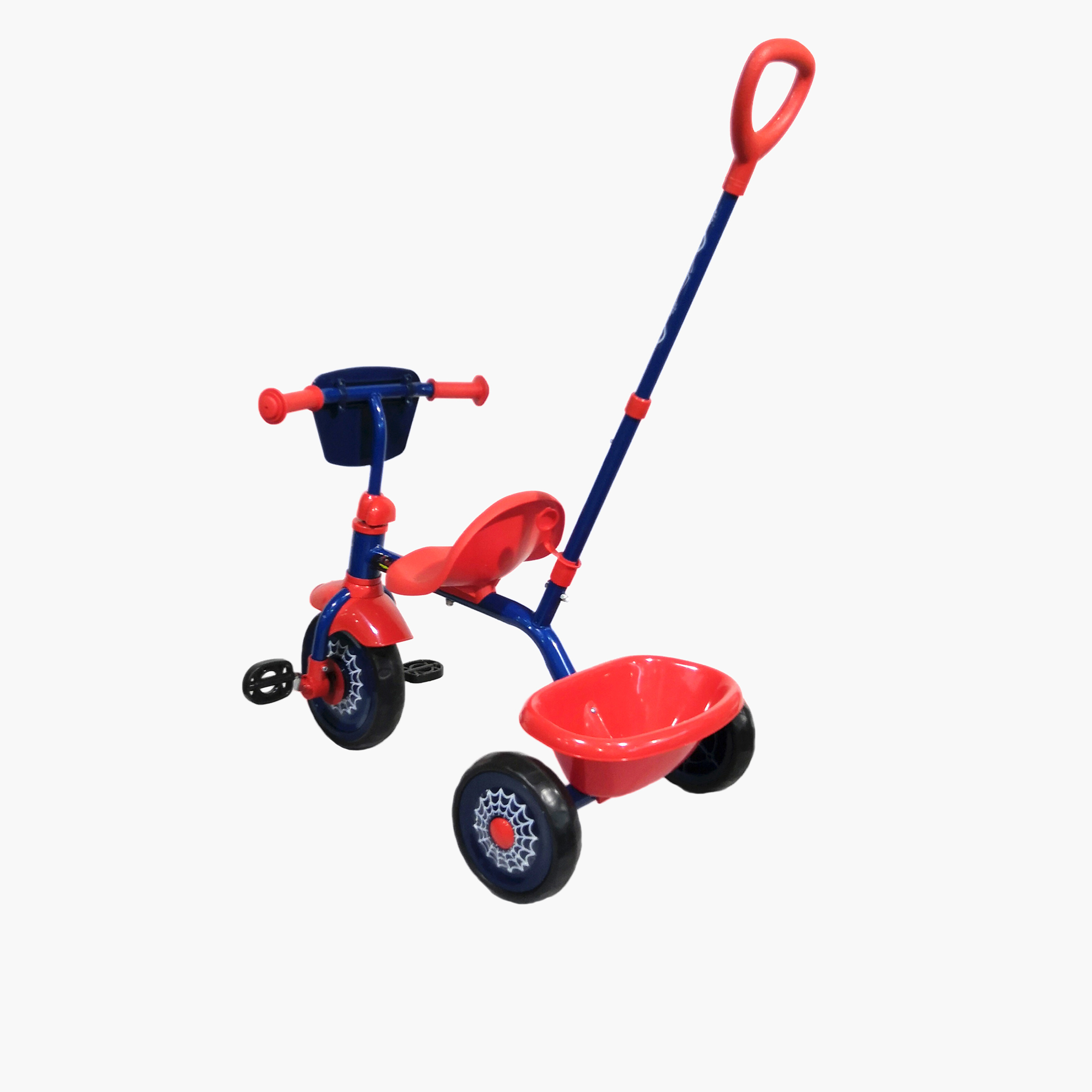 Disney Spider-Man Trike with Push Handle-toys-outdoor-bikesandrideons-trikes-image-3