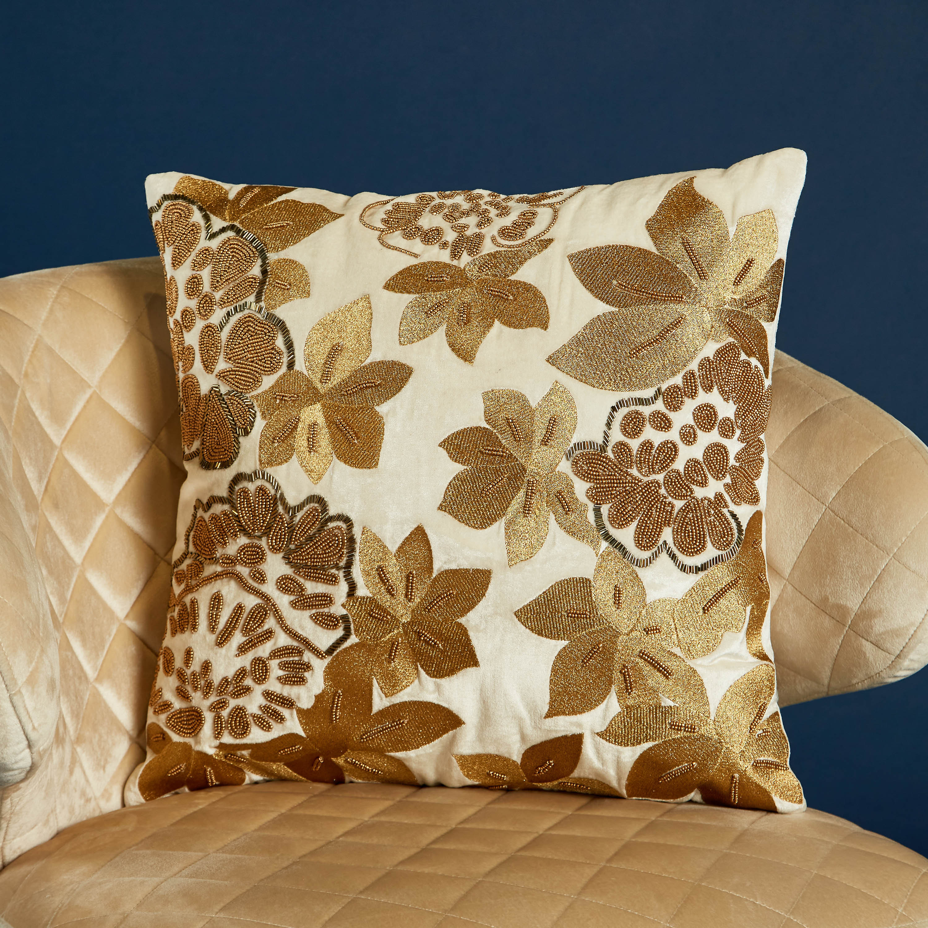 Velvet 2024 embroidered cushions