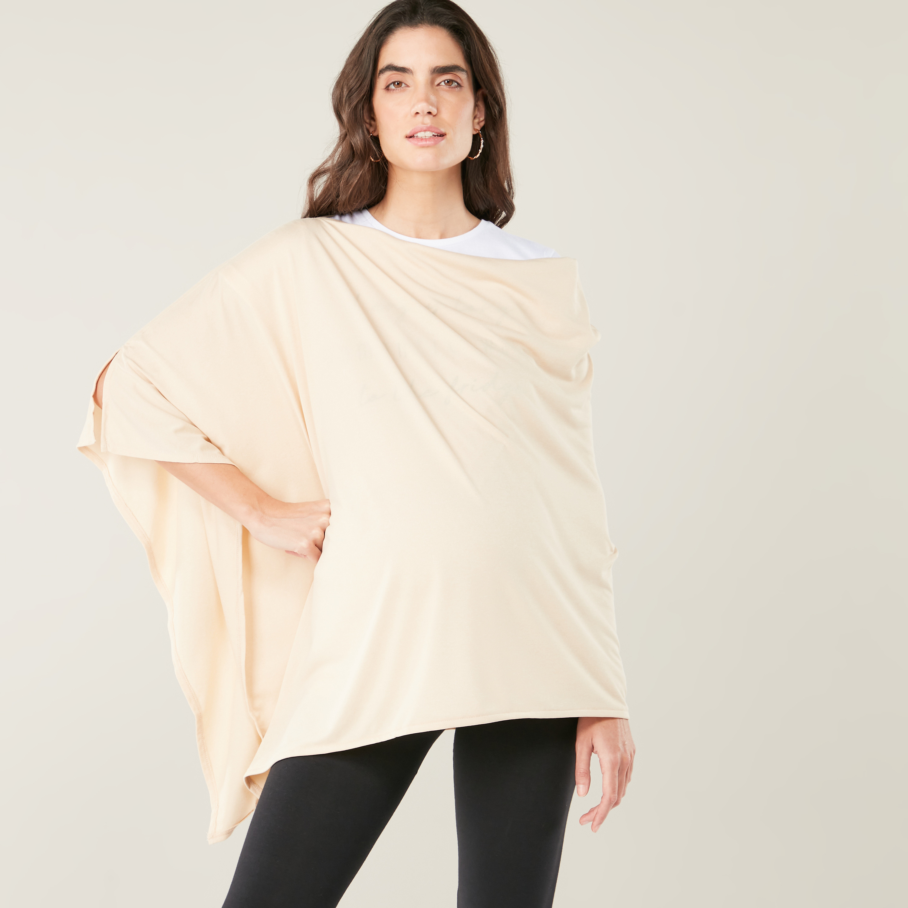 Giggles Solid 6-in-1 Nursing Poncho-baby-feeding-breastfeedingandcare-image-1