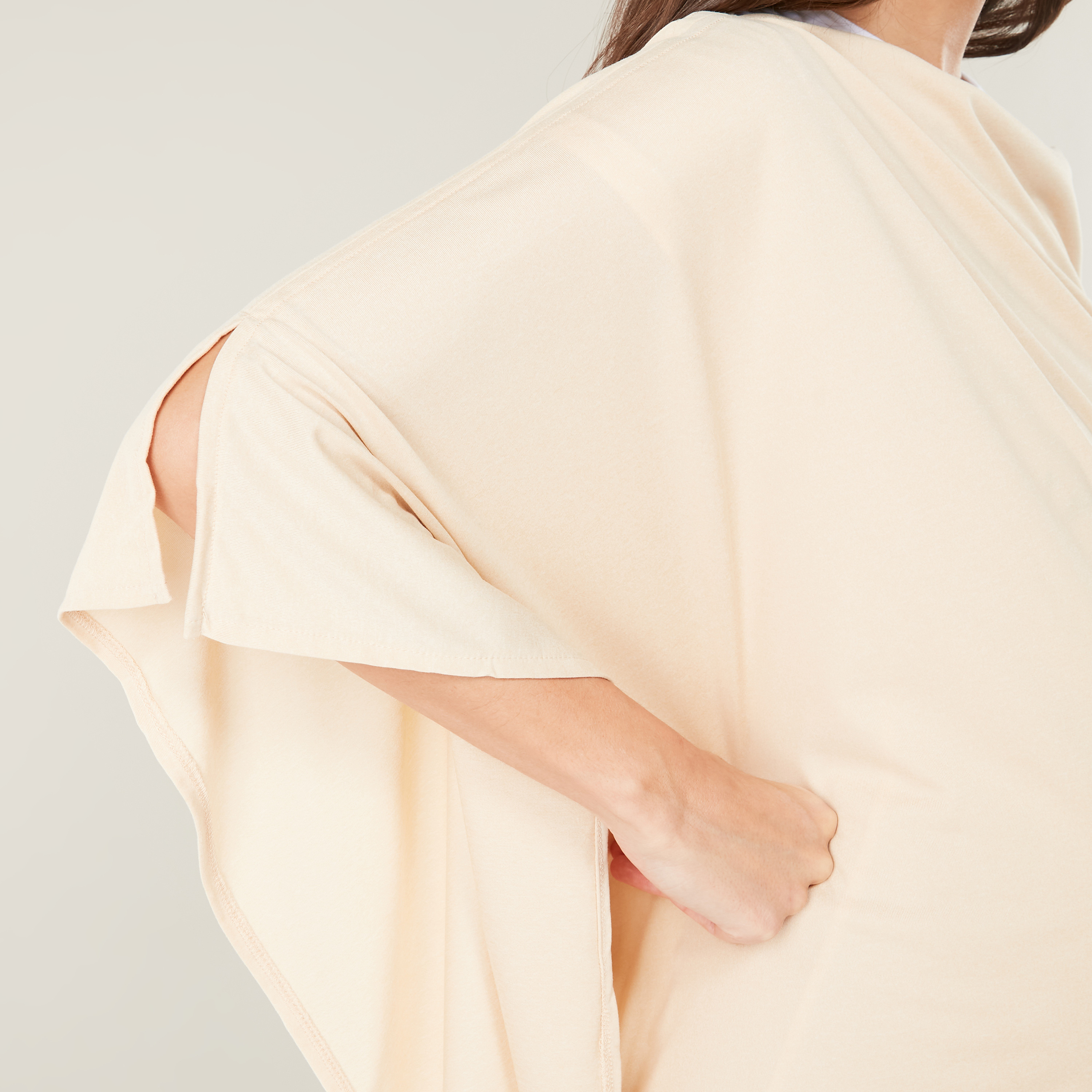 Giggles Solid 6-in-1 Nursing Poncho-baby-feeding-breastfeedingandcare-image-3
