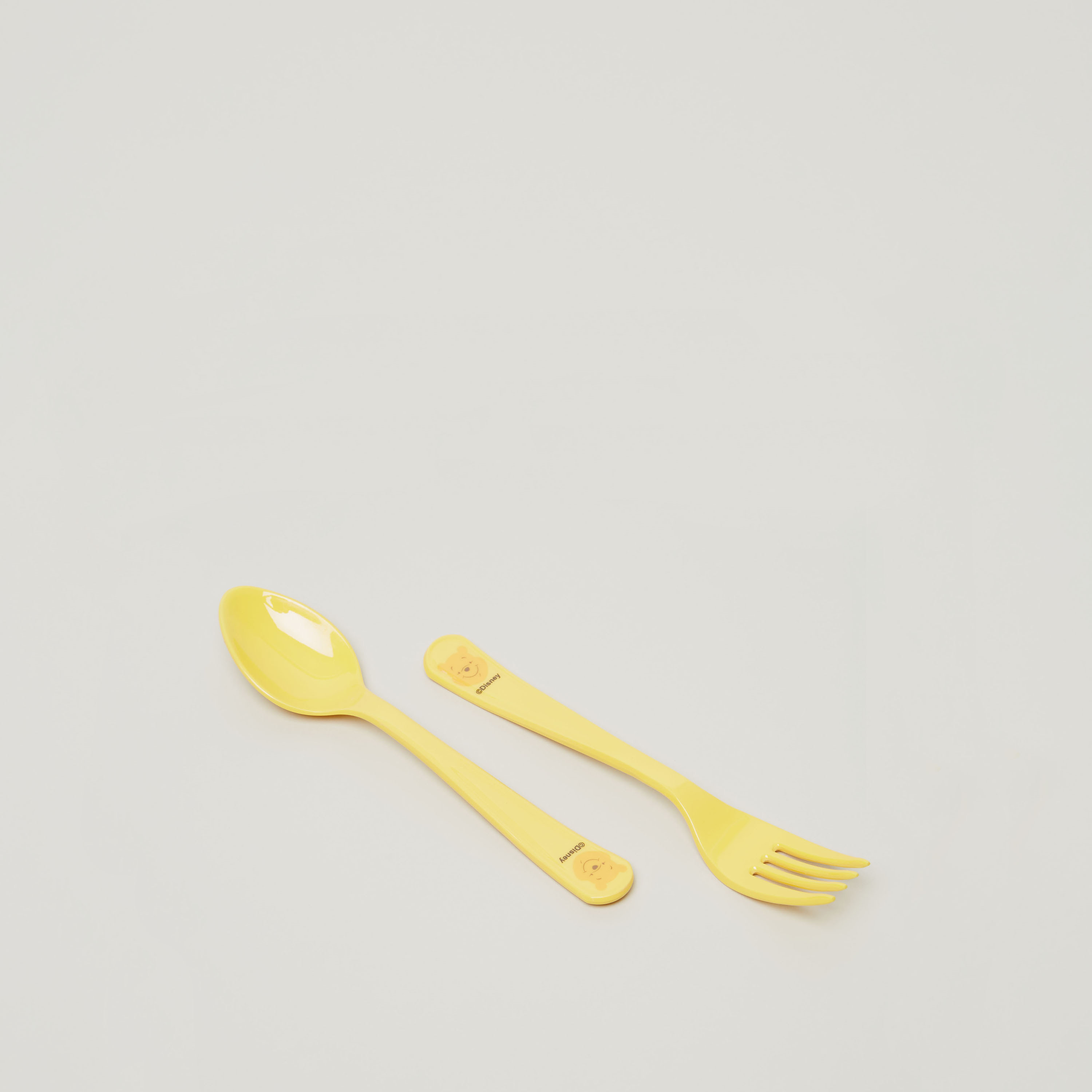 ملعقة وشوكة بطبعات وجه ويني ذا بوه من ديزني-baby-feeding-mealtimeessentials-image-2
