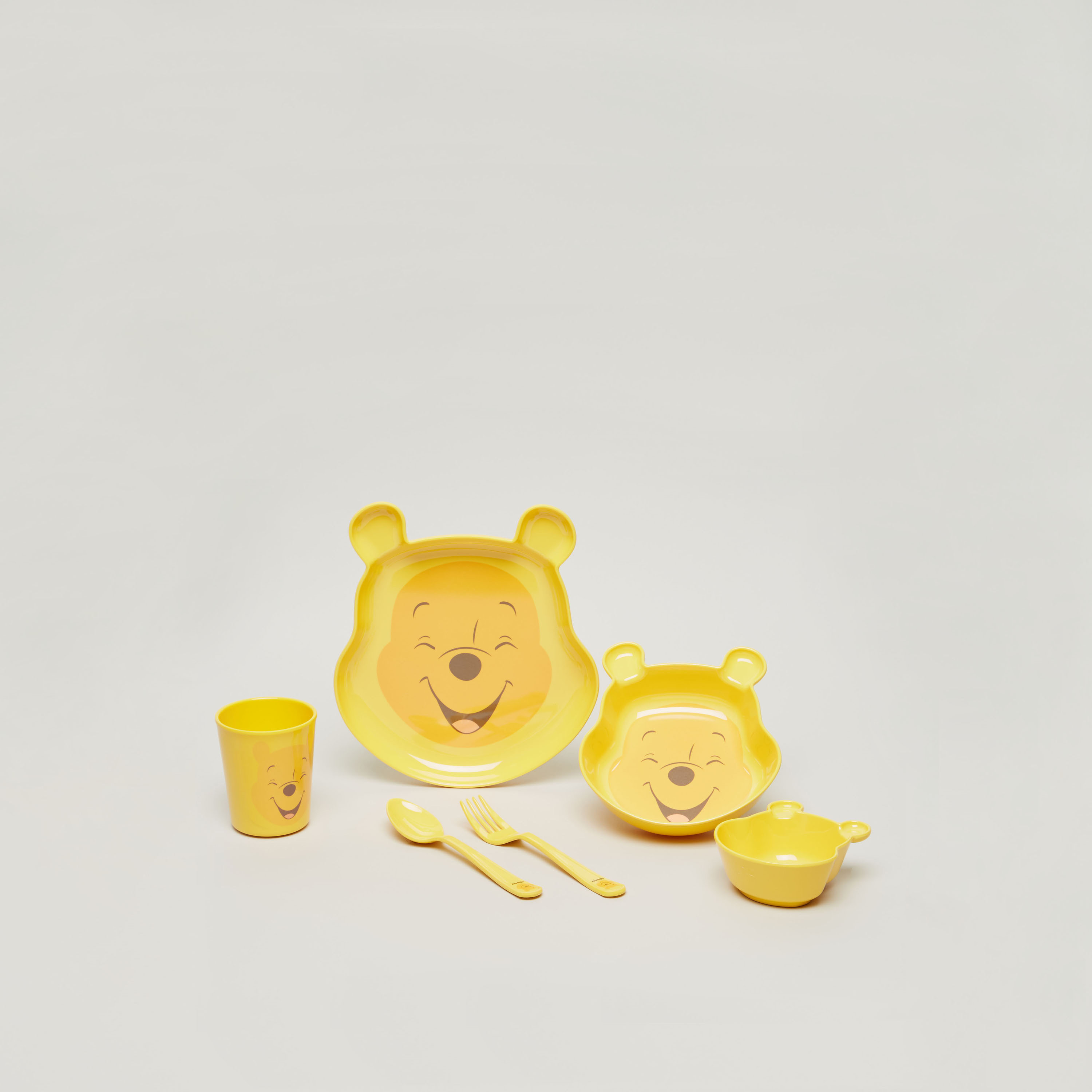 ملعقة وشوكة بطبعات وجه ويني ذا بوه من ديزني-baby-feeding-mealtimeessentials-image-4