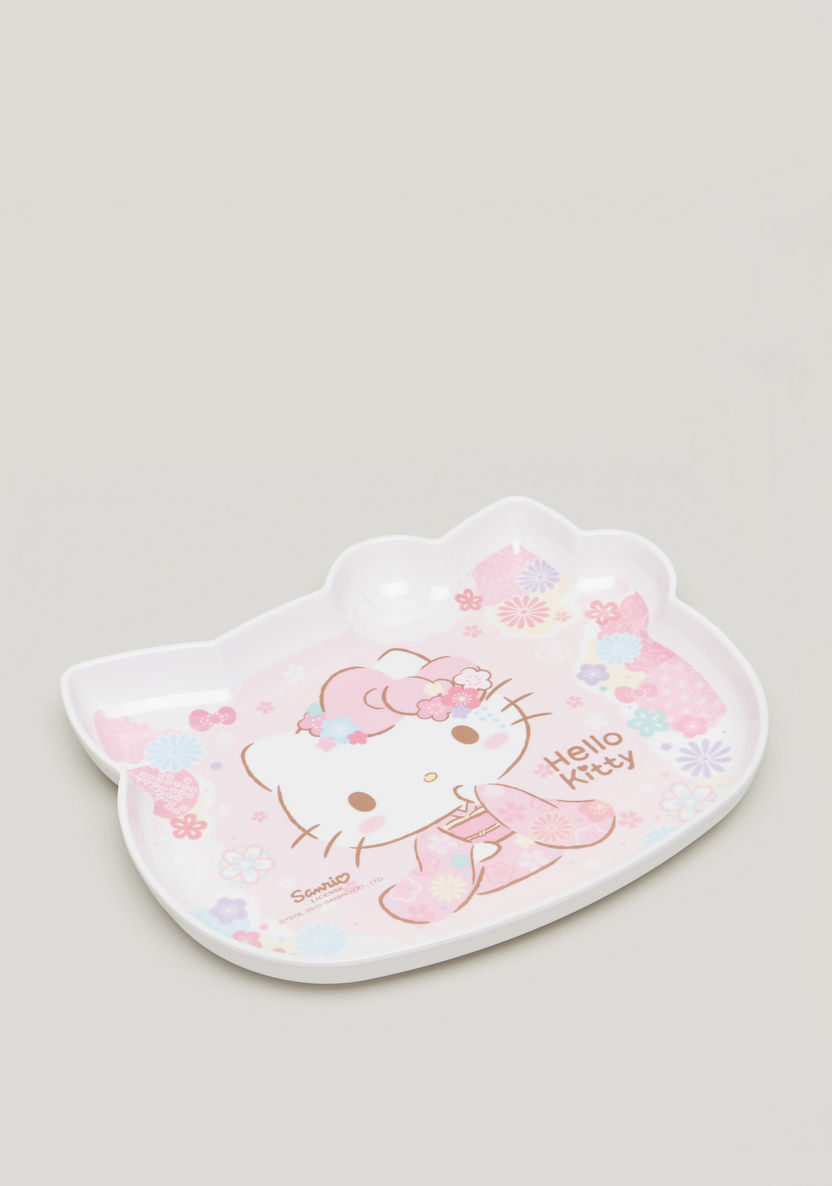 Hello Kitty Print Plate - 7.5 inches-Mealtime Essentials-image-0