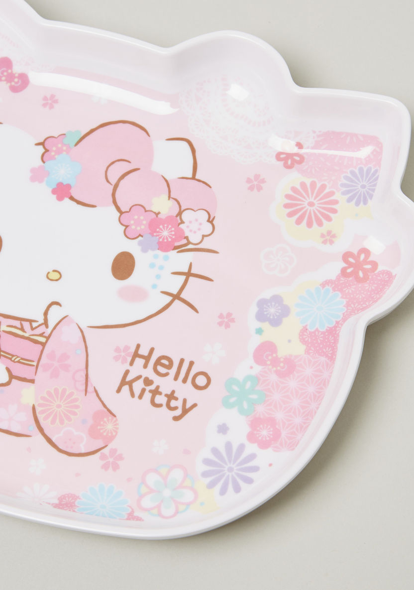 Hello Kitty Print Plate - 7.5 inches-Mealtime Essentials-image-1