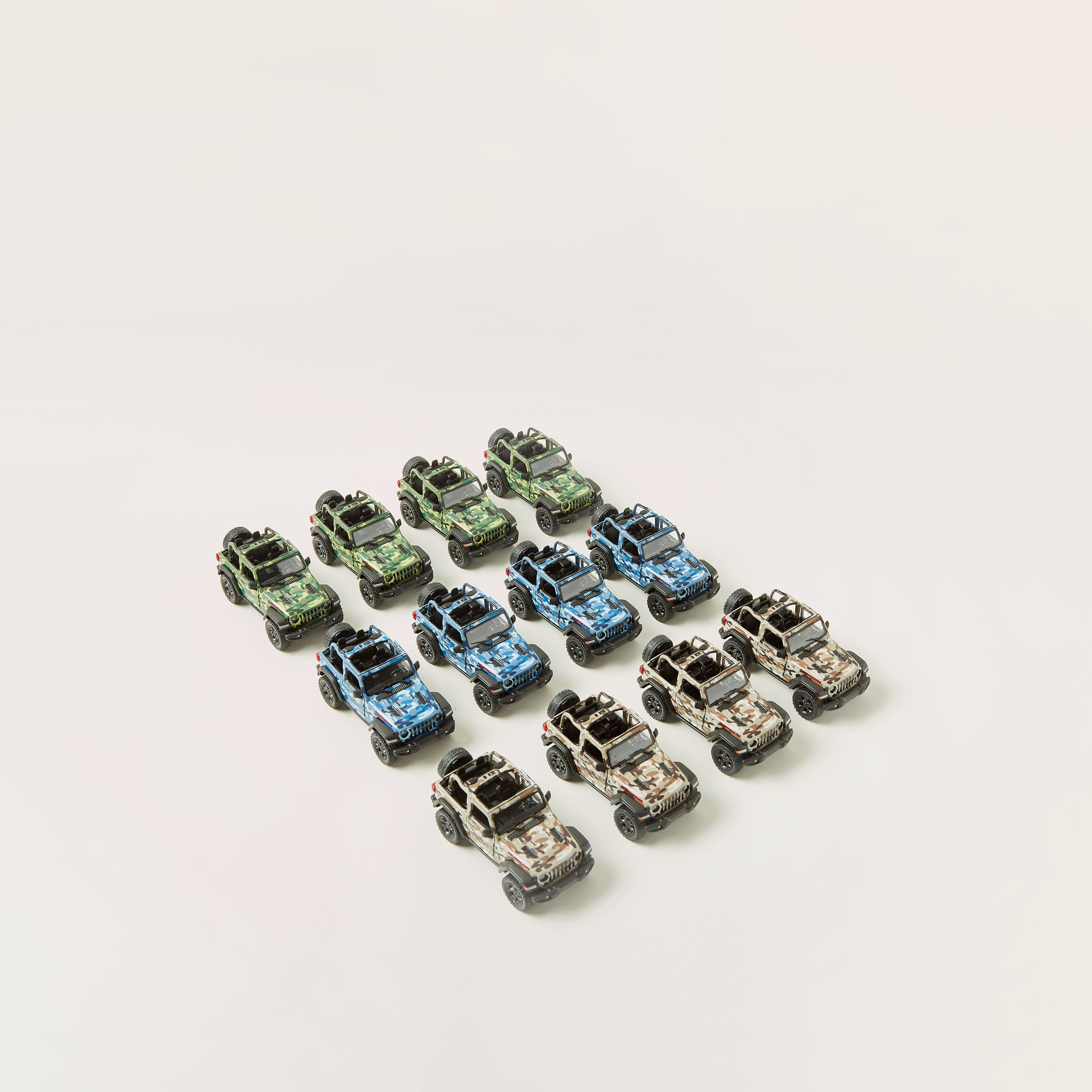 KINSMART Camouflage Print Wrangler Jeep Car Toy-toys-playvehicles-cars-image-1