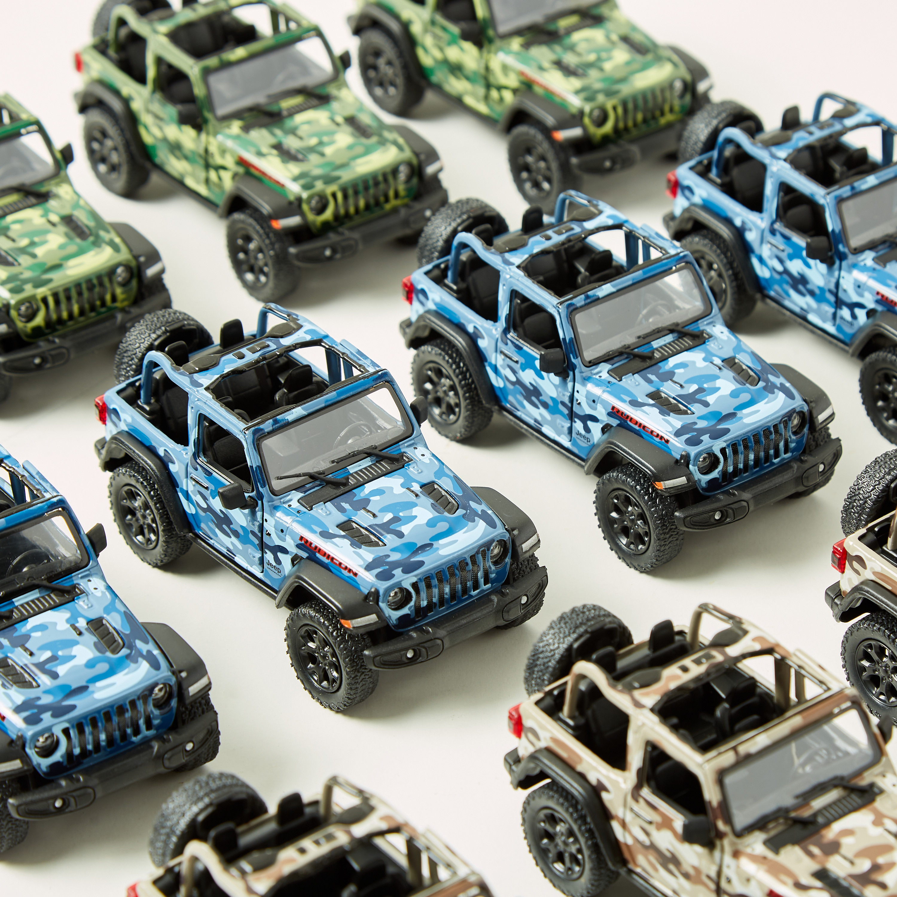 KINSMART Camouflage Print Wrangler Jeep Car Toy-toys-playvehicles-cars-image-2