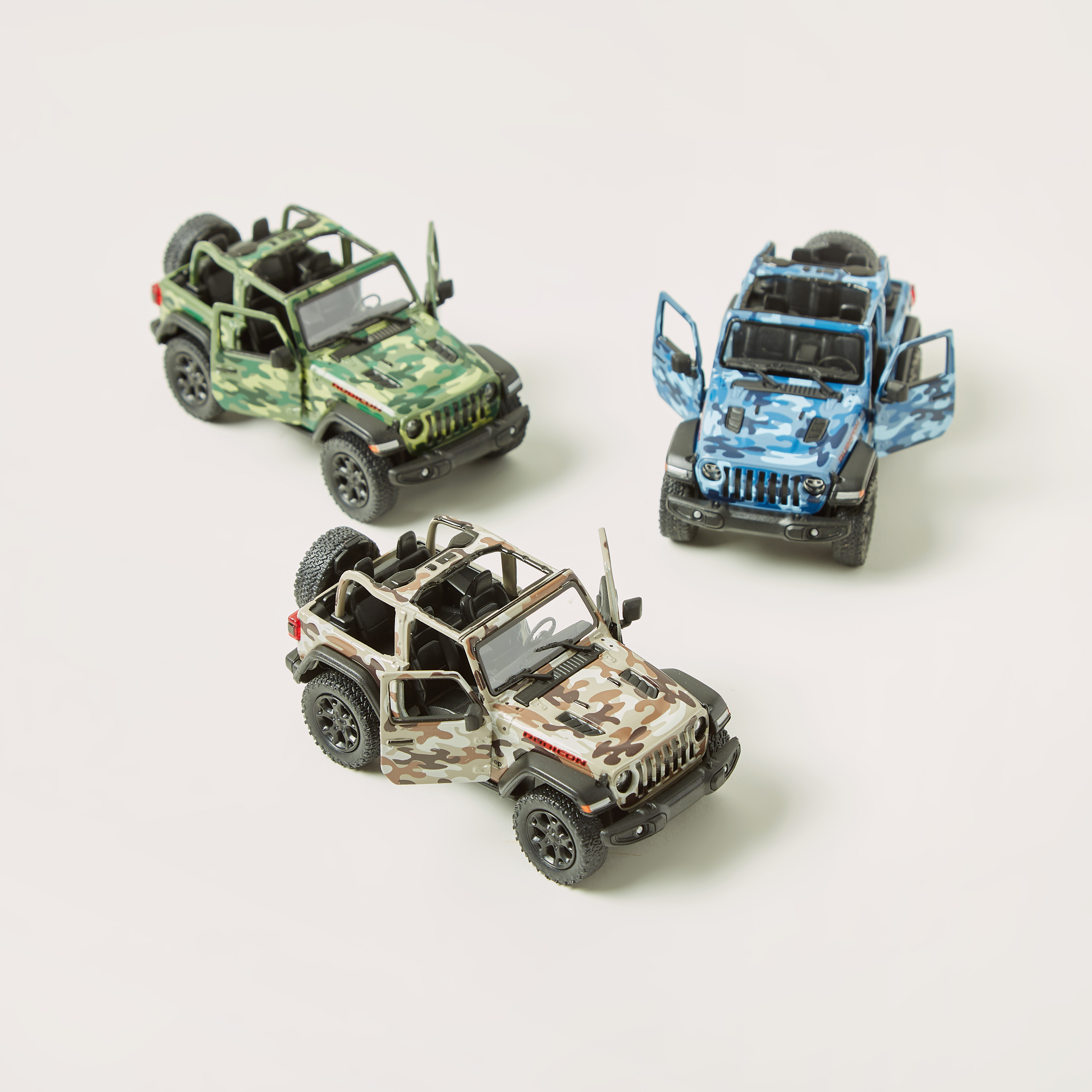 KINSMART Camouflage Print Wrangler Jeep Car Toy-toys-playvehicles-cars-image-5