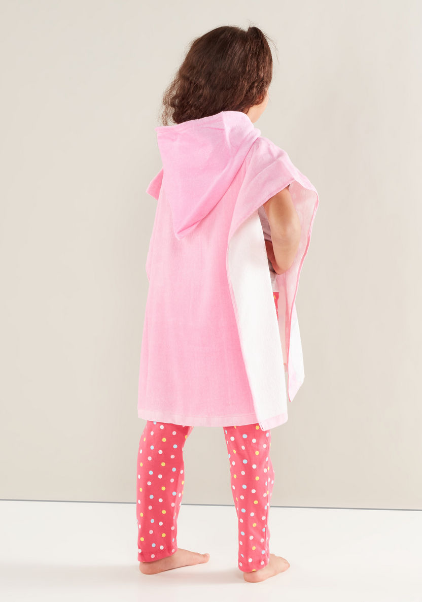Disney Minnie Mouse and Daisy Duck Print Bath Poncho - 60x115 cms-Towels and Flannels-image-2