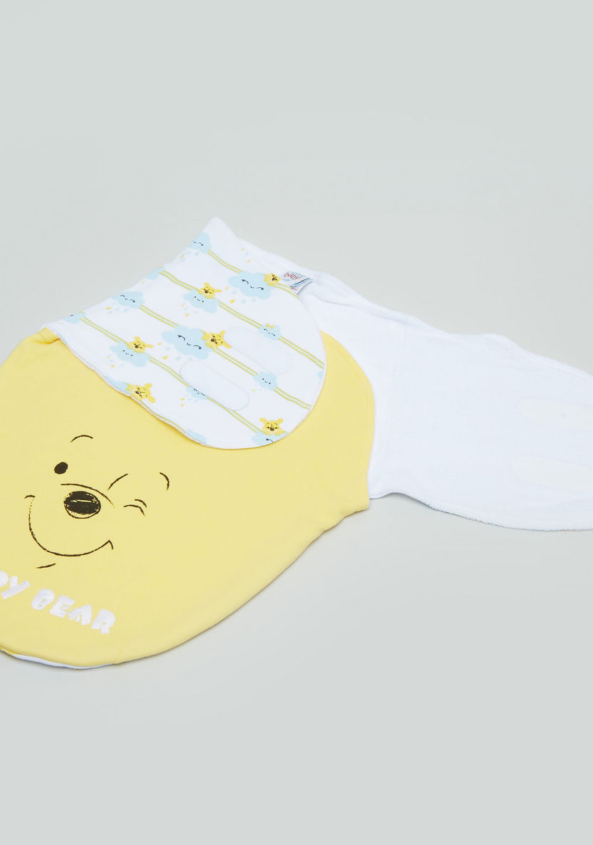 Winnie the Pooh Print Wrap with Hook and Loop Closure-Swaddles and Sleeping Bags-image-2