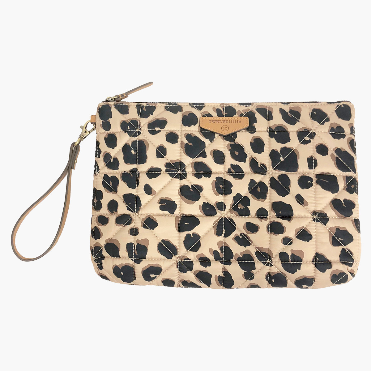 Buy TWELVElittle Leopard Print Quilted Pouch Diaper Bag Online Mothercare Bahrain