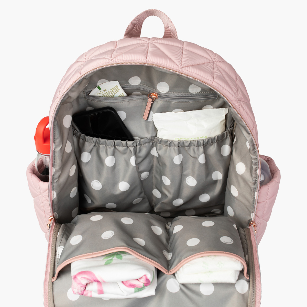 Trendy backpack best sale diaper bag