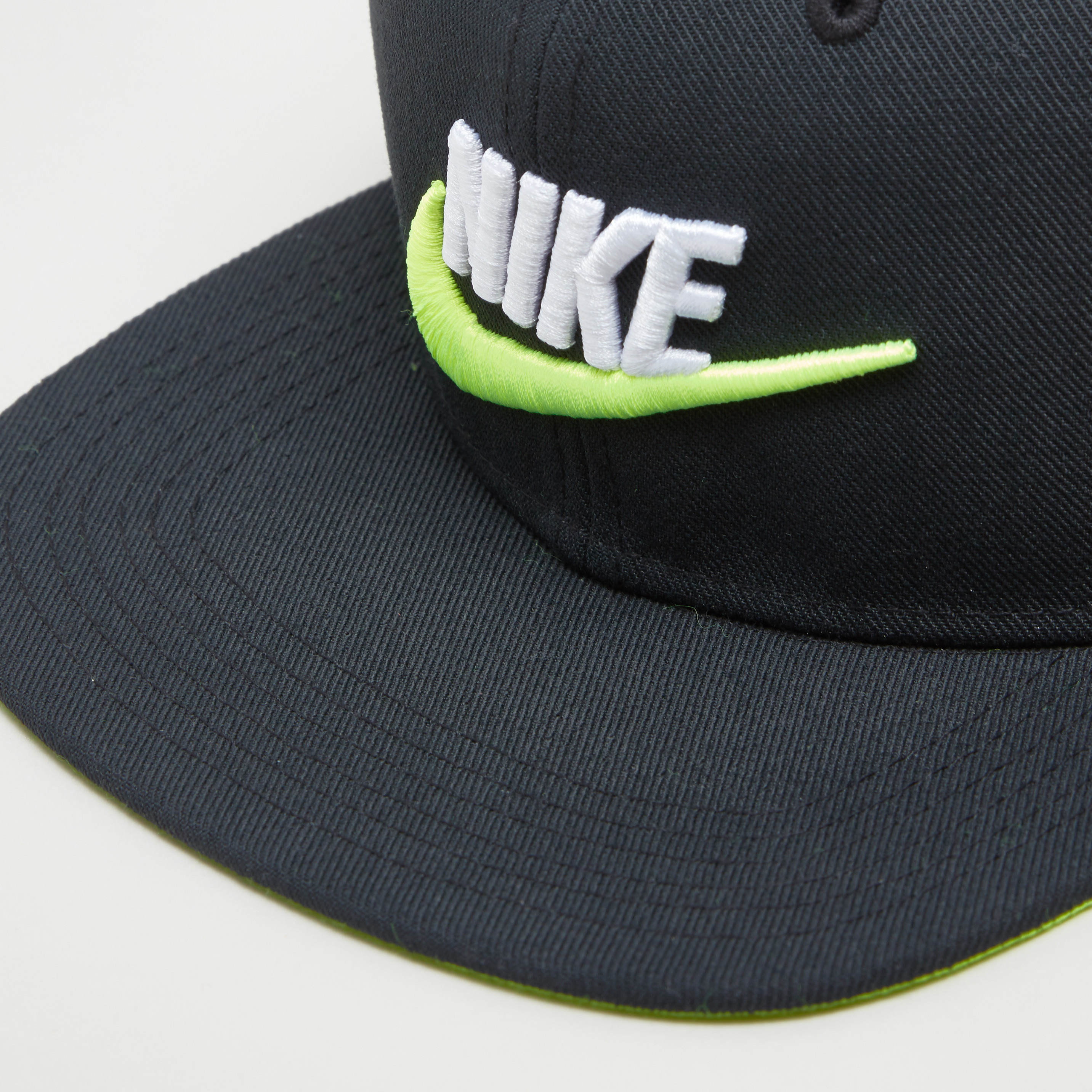 Nike Textured Cap with Snap Closure