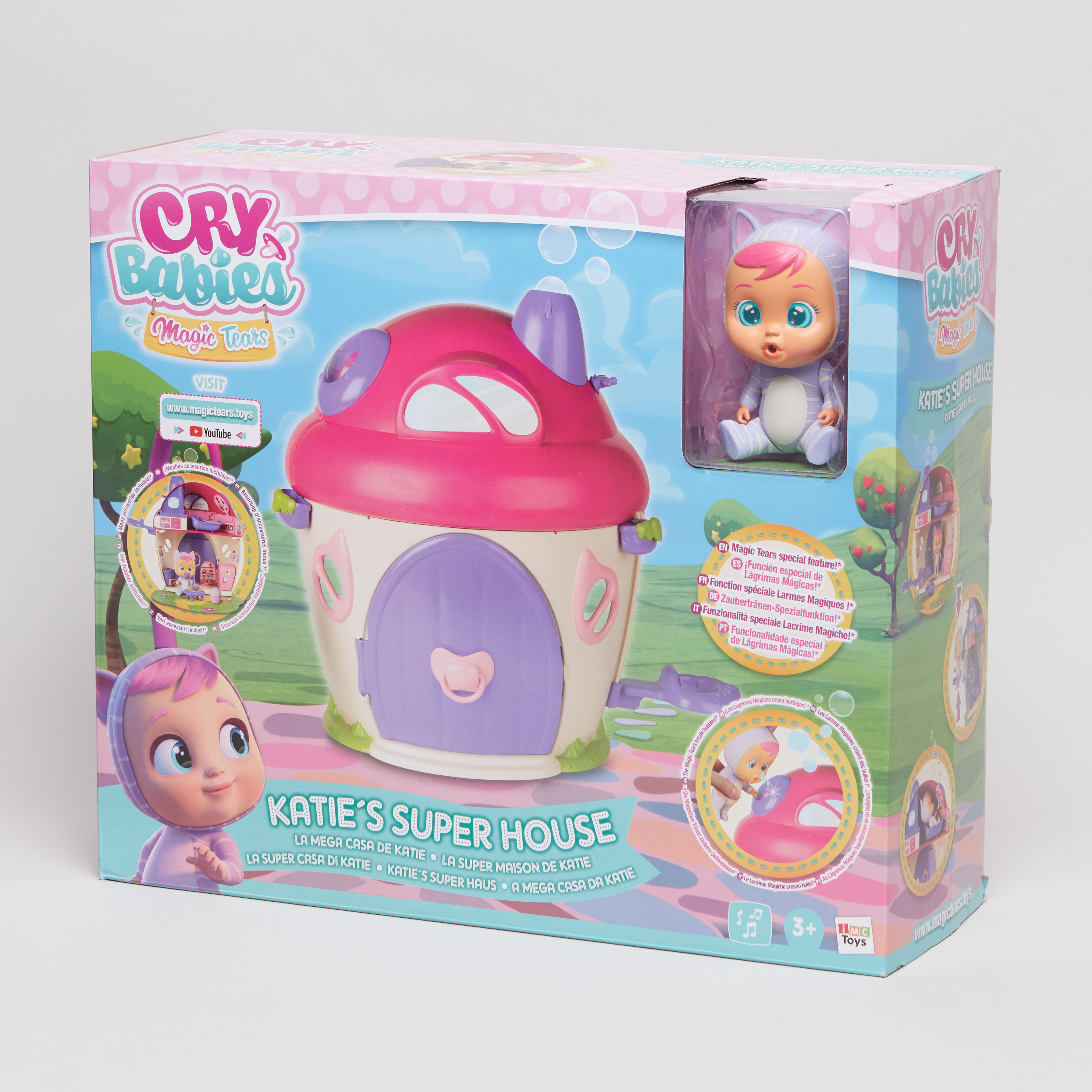 Cry babies magic tears deals katie's house playset