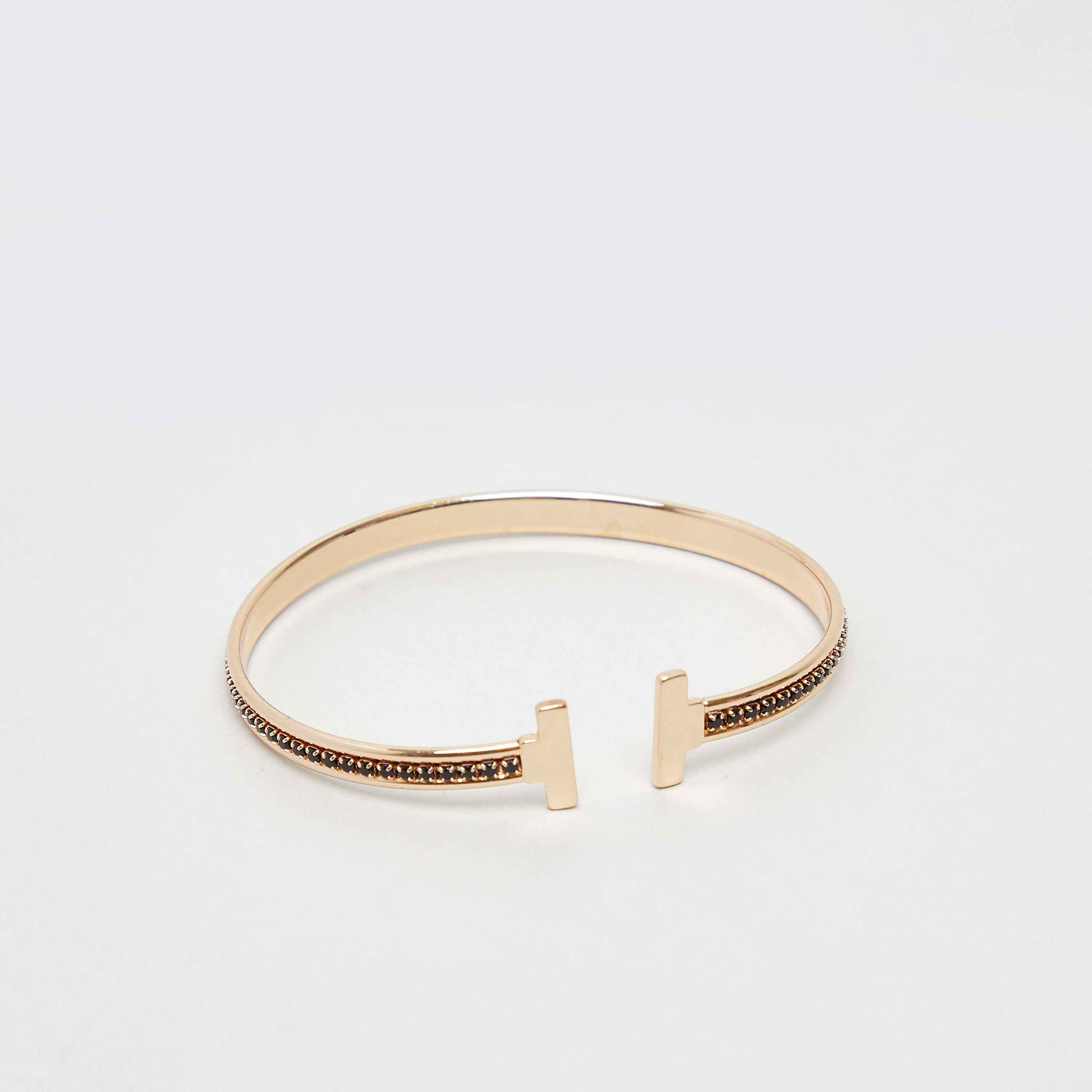 إسورة مفتوحة بتصميم مرصعة بالكريستال من جيت-women-watchesandjewellery-jewellery-banglesandbracelets-image-1