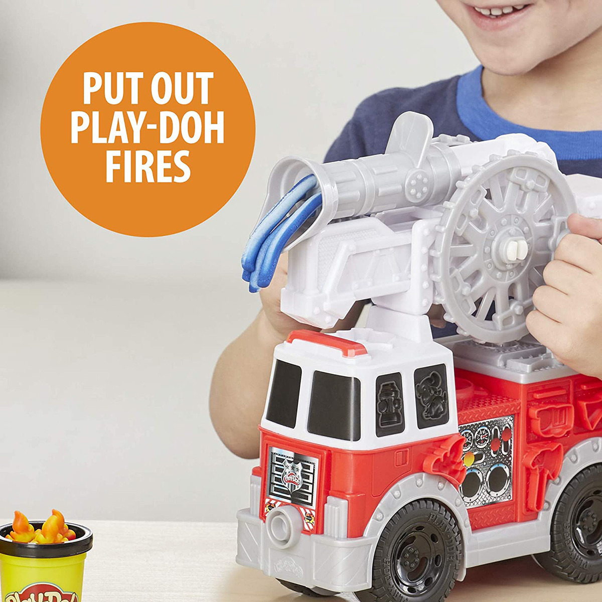 Buy Hasbro Play Doh Fire Truck Dough Set Online Mothercare Bahrain