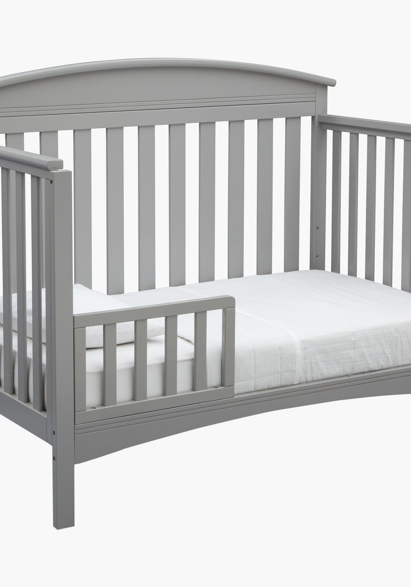Delta Abby 3-in-1 Crib with Storage - Grey (Up to 5 years)-Baby Cribs-image-0