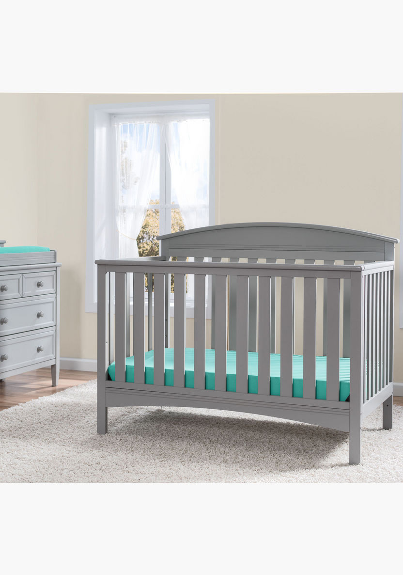 Delta Abby 3-in-1 Crib with Storage - Grey (Up to 5 years)-Baby Cribs-image-9