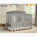 Delta Abby 3-in-1 Crib with Storage - Grey (Up to 5 years)-Baby Cribs-thumbnail-2