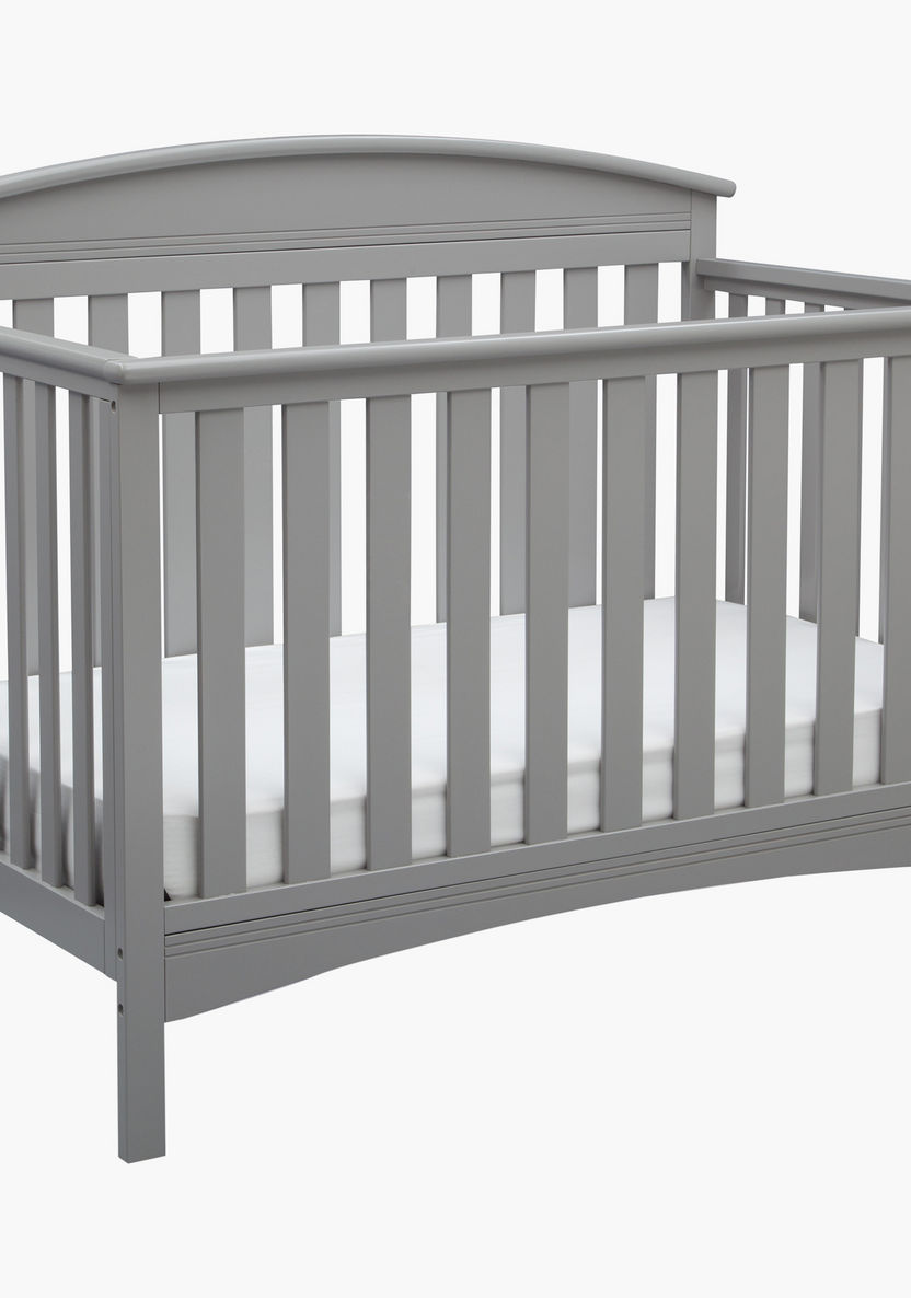 Delta Abby 3-in-1 Crib with Storage - Grey (Up to 5 years)-Baby Cribs-image-4
