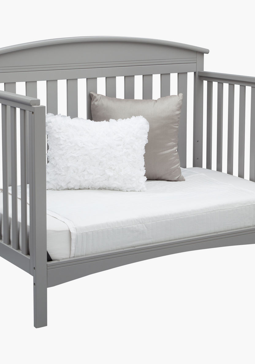 Delta Abby 3-in-1 Crib with Storage - Grey (Up to 5 years)-Baby Cribs-image-6