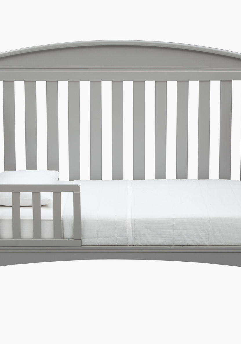 Delta Abby 3-in-1 Crib with Storage - Grey (Up to 5 years)-Baby Cribs-image-7