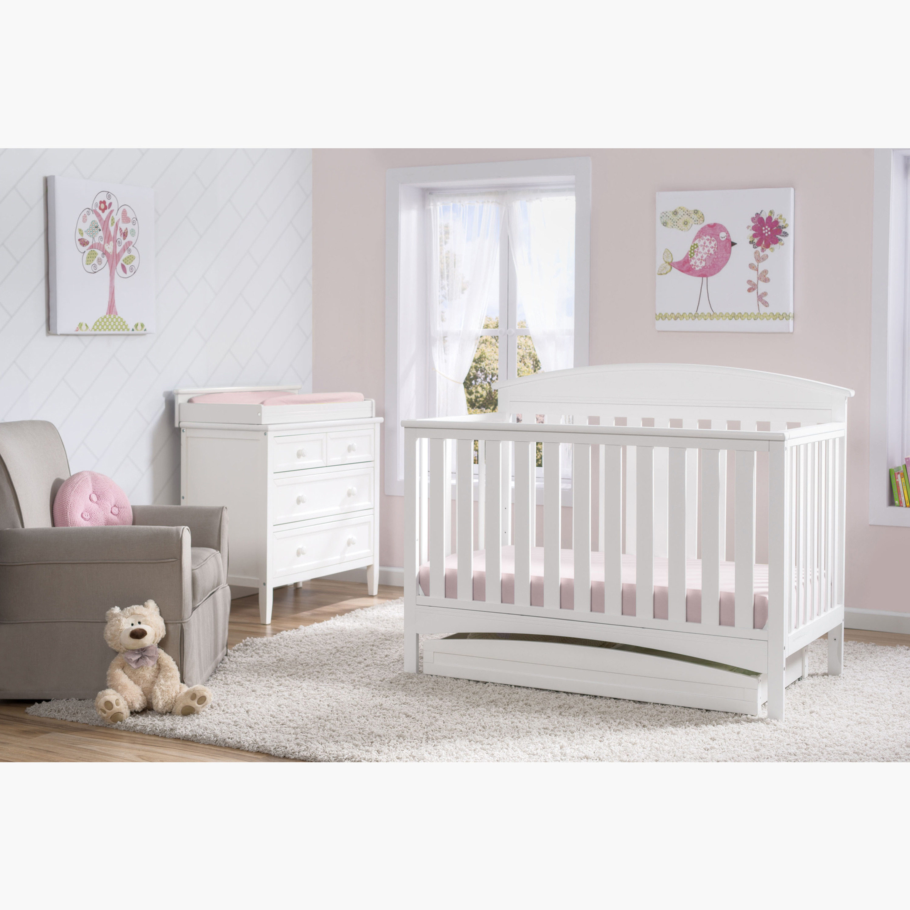 سرير أطفال 3 في 1 مع وحدة تخزين من دلتا آبي - رمادي (حتى 5 سنوات)-baby-nursery-furniture-cribsandbeds-babycribs-image-13