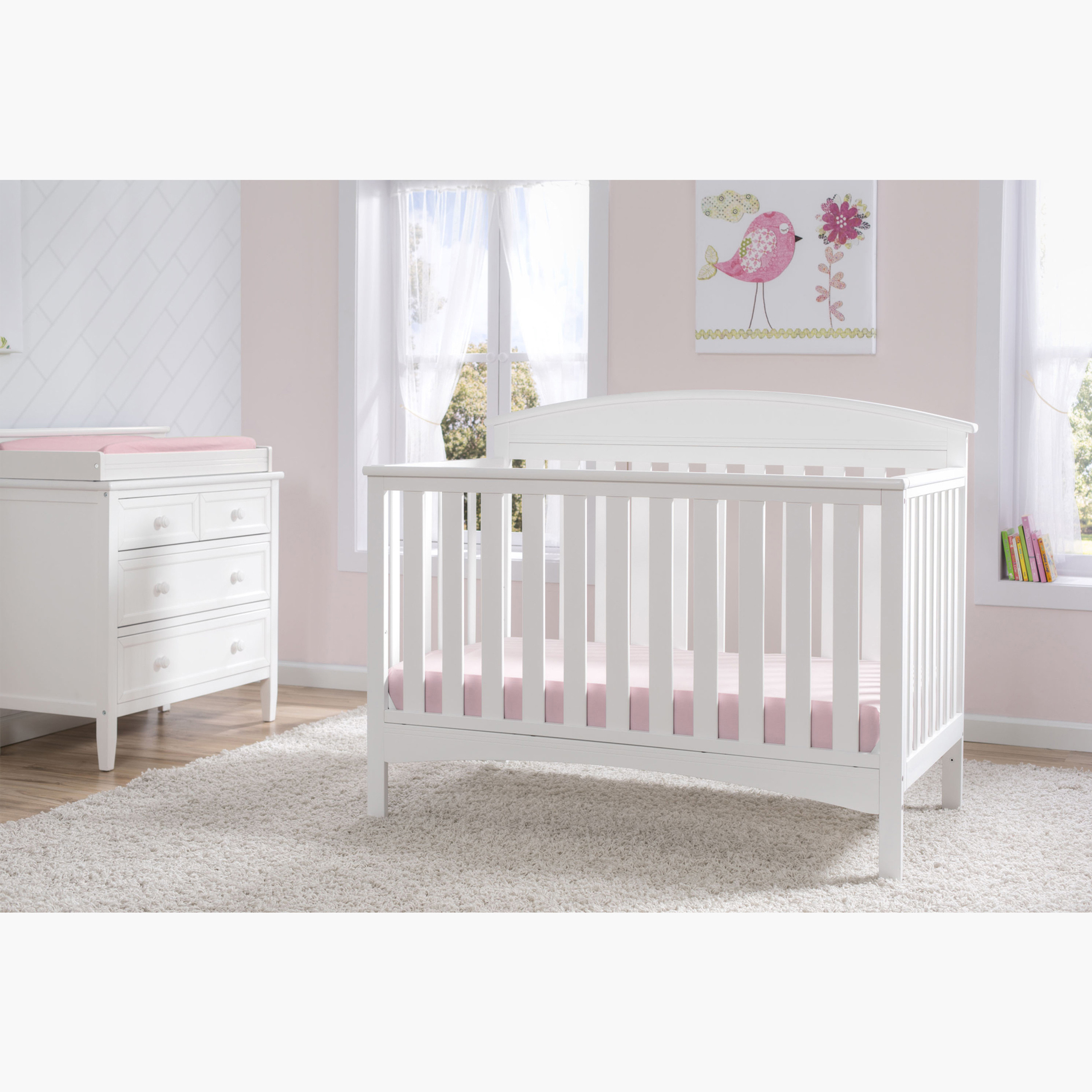 سرير أطفال 3 في 1 مع وحدة تخزين من دلتا آبي - رمادي (حتى 5 سنوات)-baby-nursery-furniture-cribsandbeds-babycribs-image-14