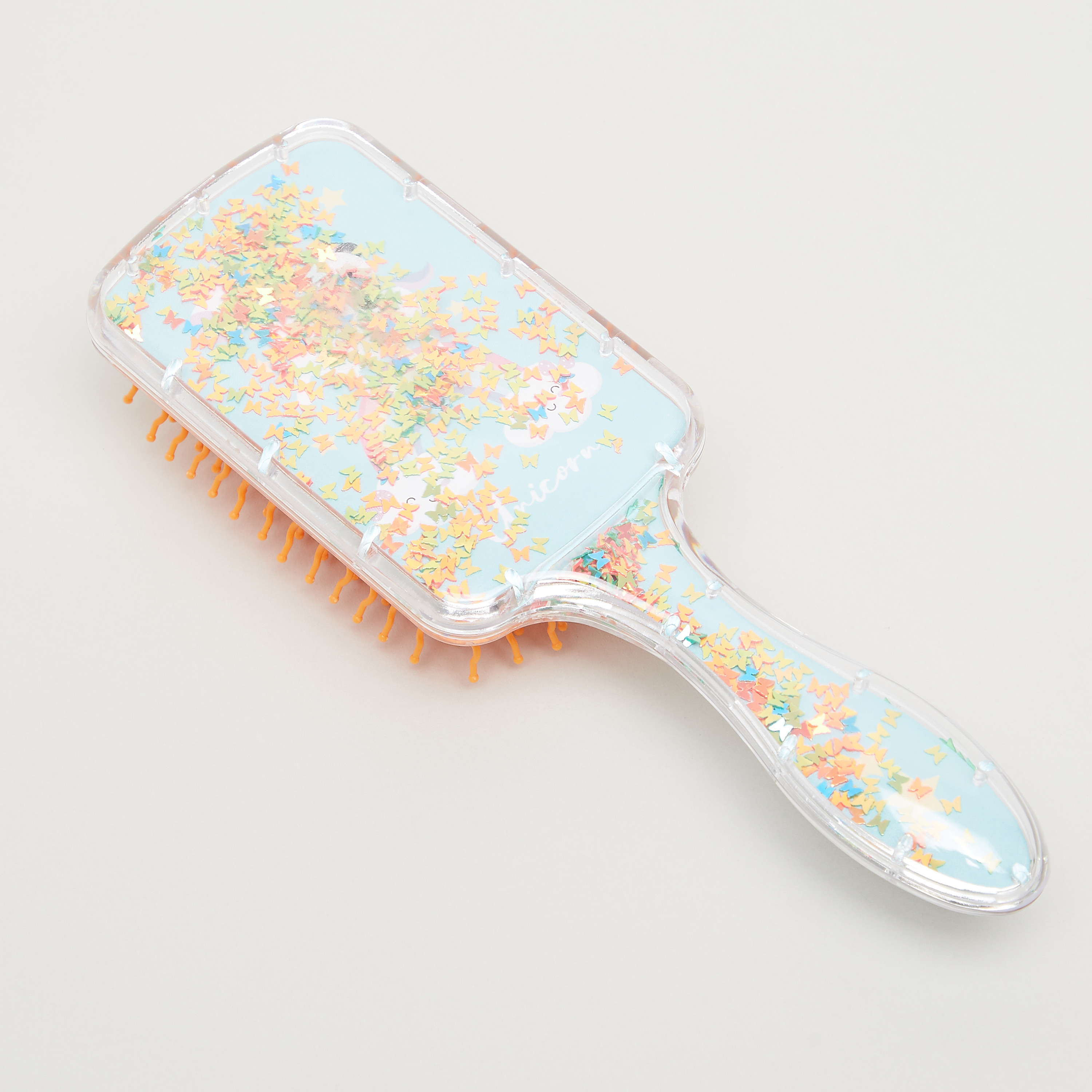 Panda Riding Unicorn Print Plastic Hairbrush-women-hairaccessories-brushesandcombs-image-4