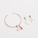 Charmz Open Cuff Bracelet with 2-Piece Pendants-Jewellery-thumbnail-0