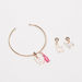 Charmz Cuff Bracelet with Two Pendants-Jewellery-thumbnail-0