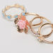 Charmz Embellished Ring - Set of 4-Jewellery-thumbnail-2