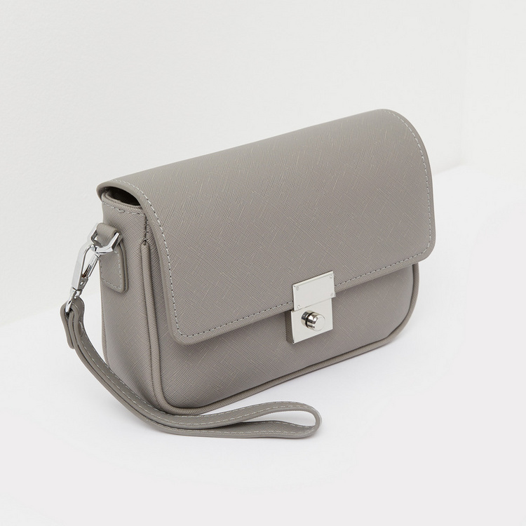Duchini Textured Pouch with Handle
